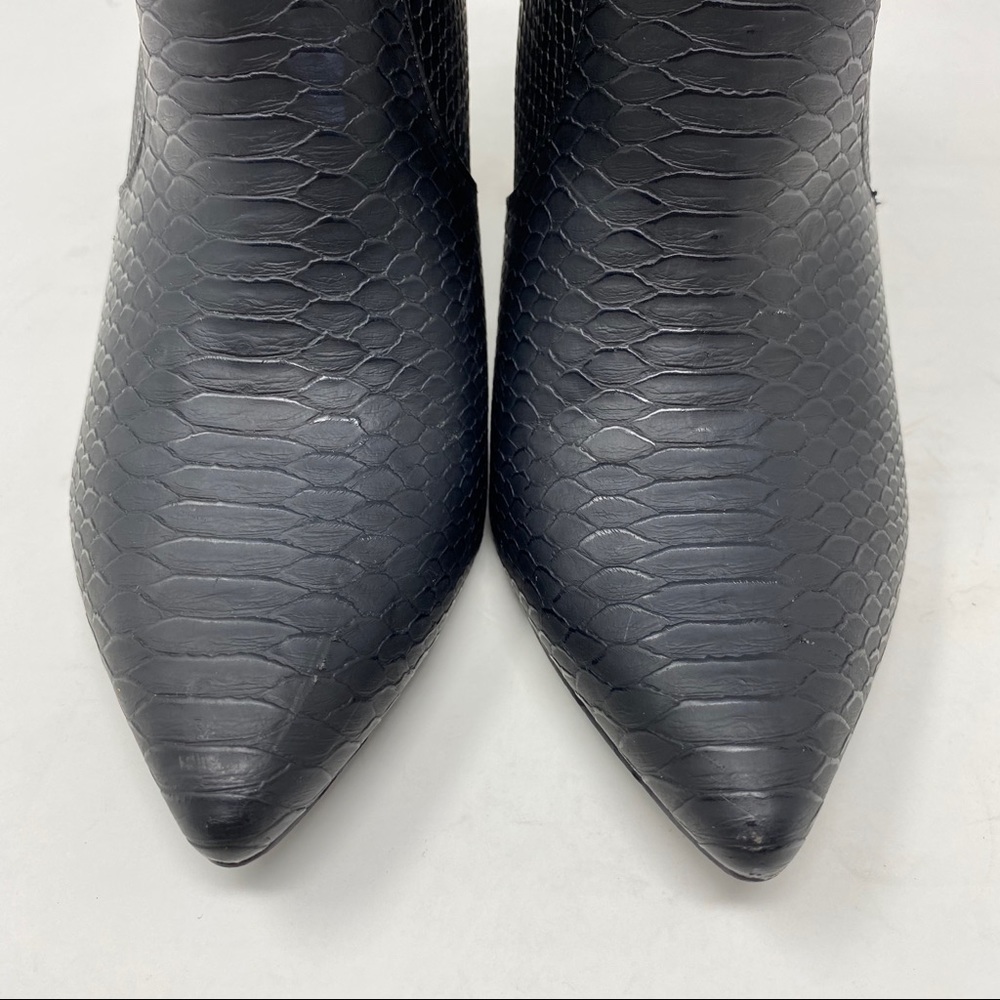 Misguided Point Toe Croc Booties - image 4